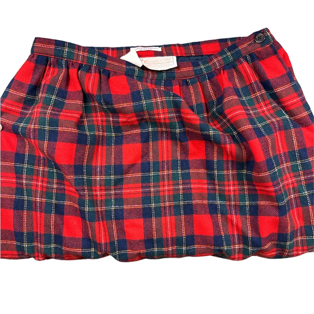 Pendleton Vintage Tartan Midi Skirt